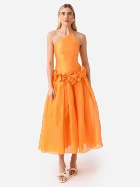 Alemais One-Shoulder Women's Macie One-Shoulder Rosette Dress